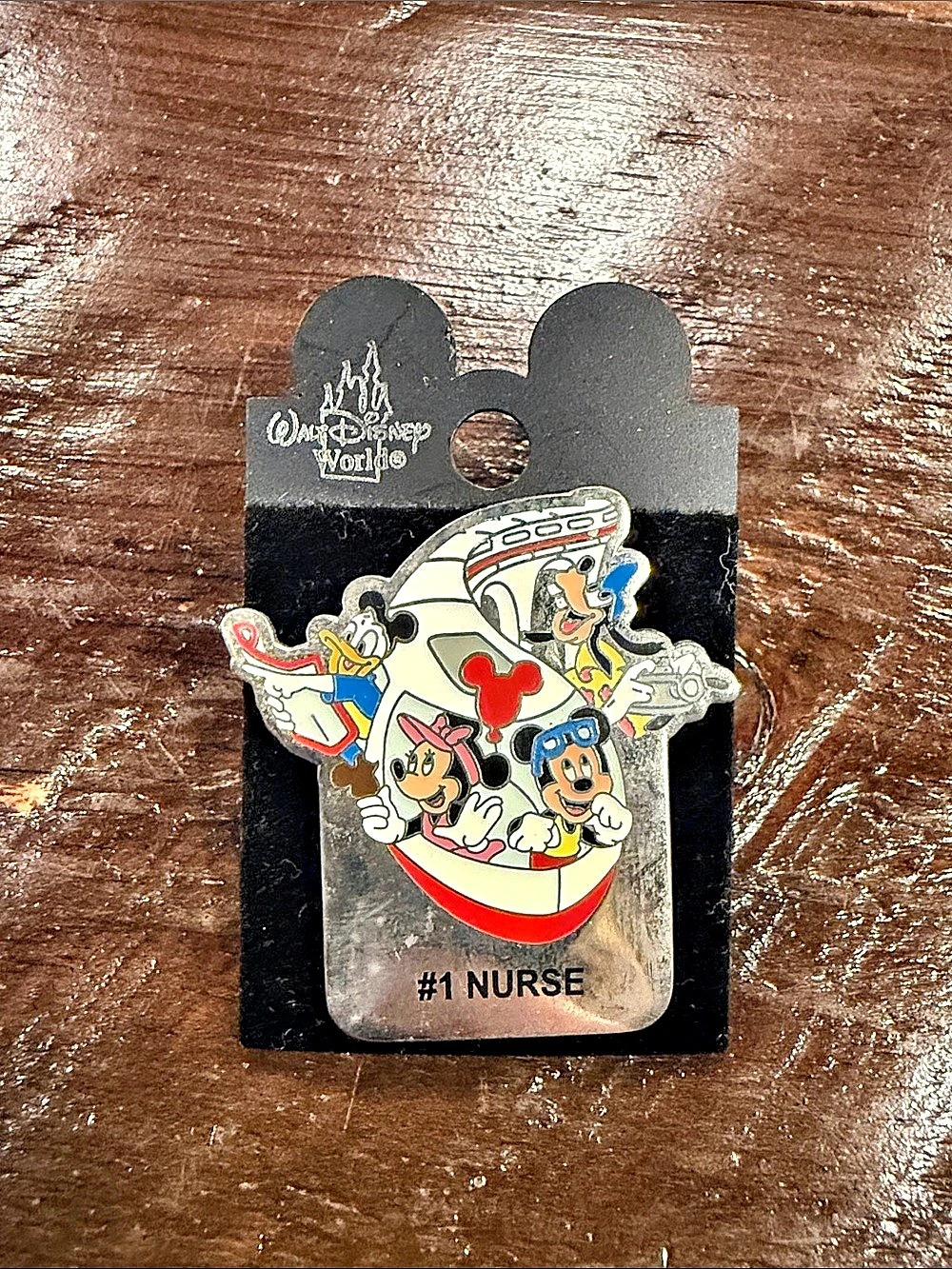 Disney Nurse Character Pin Multicolor